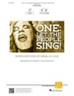 One: Let the People Sing SATB choral sheet music cover